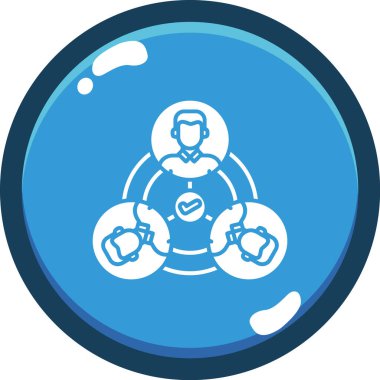 seo modern simgesinin vektör illüstrasyonu