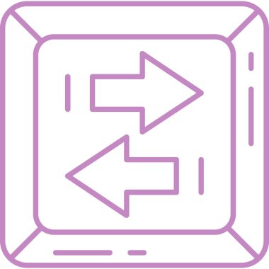 ok simgesinin vektör illüstrasyonu