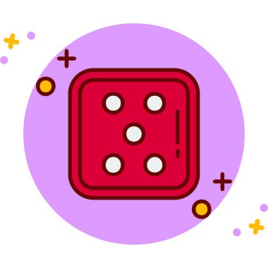 oyun simgesi vektör çizimi