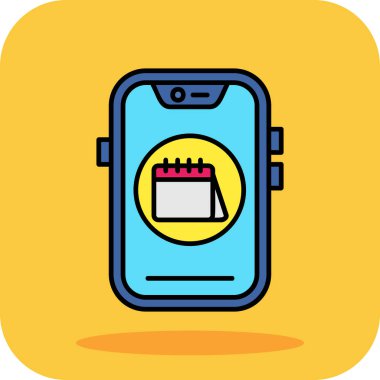 Telefon simgesi vektör illüstrasyonu