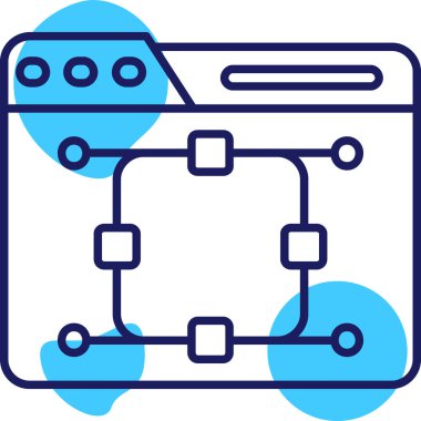 veri sunucusu simgesi. vektör illüstrasyonu