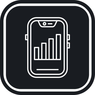 İş ve finans simgesinin vektör illüstrasyonu