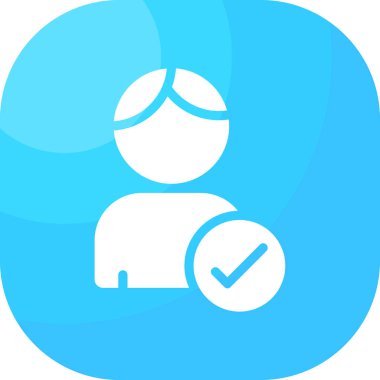 Web, vektör illüstrasyonu için kullanıcı simgesi