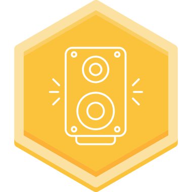 Modern bir simgenin vektör illüstrasyonu