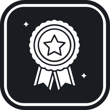 Ödül. Web simgesi basit tasarım