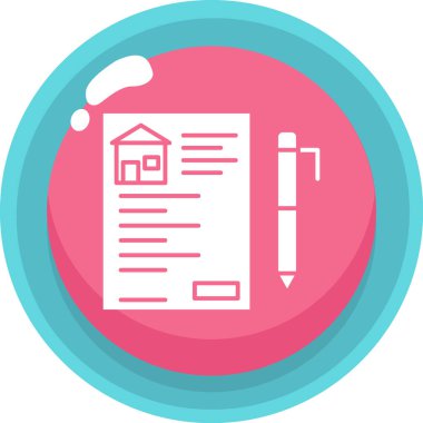 Ev. Web simgesi basit illüstrasyon