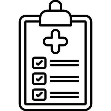 Liste vektör simgesini kontrol et