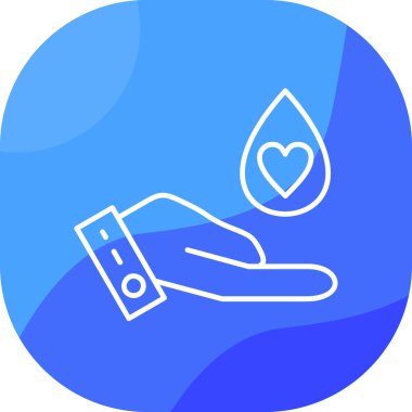 kan damlası ikon vektör illüstrasyonu