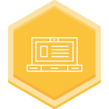 seo modern simgesinin vektör illüstrasyonu