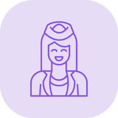 Maskeli kadın, hemşire veya hemşire vektör çizimi..