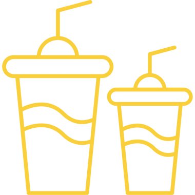 dondurma kabı ikonu vektör illüstrasyonu