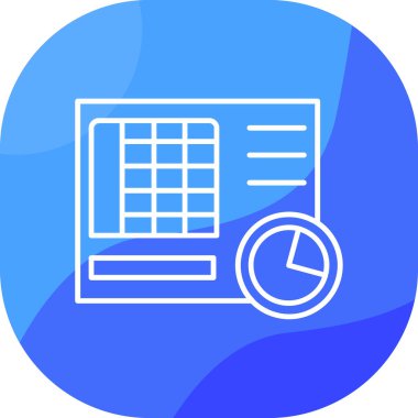 seo modern simgesinin vektör illüstrasyonu