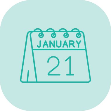 Takvim simgesi tasarımı, vektör illüstrasyonu