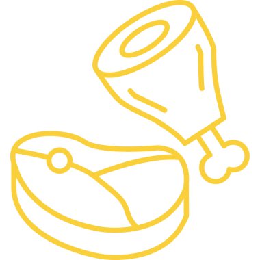 Çizgi film simgesinin vektör çizimi