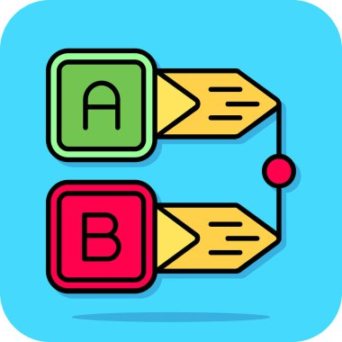 kalem simgesinin vektör illüstrasyonu