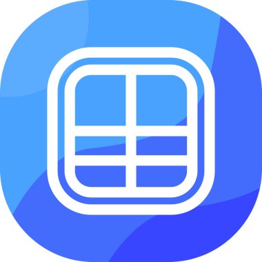 Bina. Web simgesi basit tasarım