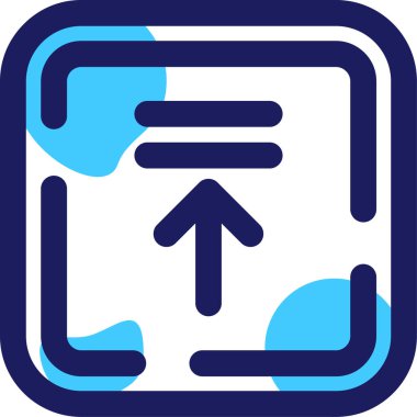 yön ok simgesi, basit vektör tasarımı