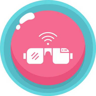 Cep telefonu. Web simgesi basit illüstrasyon