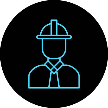 Projeniz için vektör mühendisi simgesi