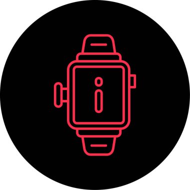 vektör smartwatch simgesi çizimi