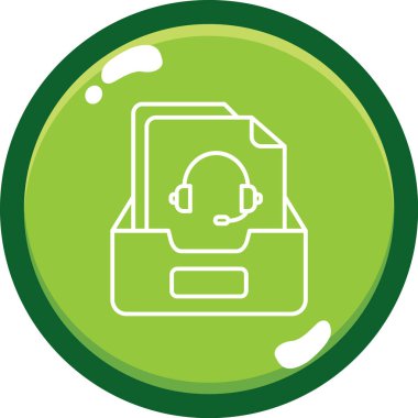 Modern b 'nin vektör illüstrasyonunda belgenin eksik simgesi