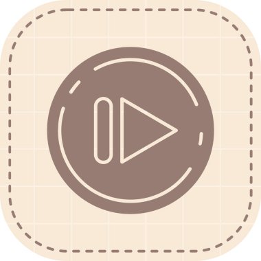 Ses. Web simgesi basit tasarım