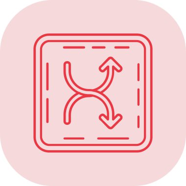 ok simgesinin vektör illüstrasyonu