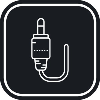 Elektrik ışığı vektör simgesi