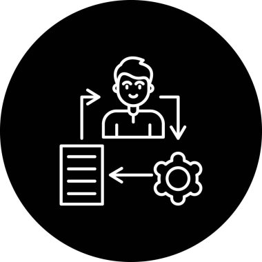 seo modern simgesinin vektör illüstrasyonu