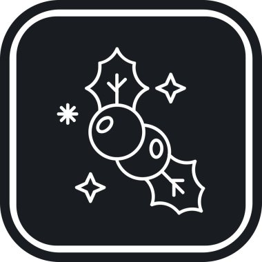 Noel yıldızı simge, vektör çizim