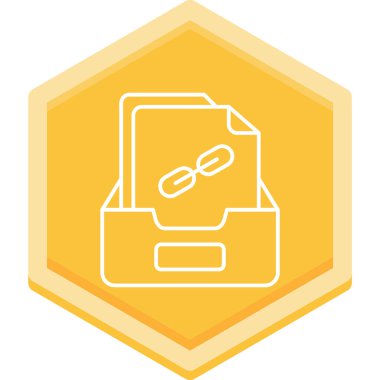 Dosya. Web simgesi basit illüstrasyon