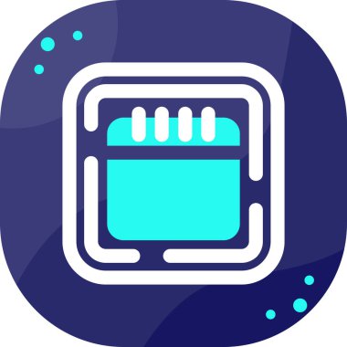 Mavi arkaplanın vektör illüstrasyonu