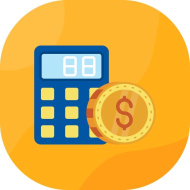 Hesap makinesi para dolar simgesi