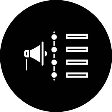 hoparlör vektör illüstrasyonu