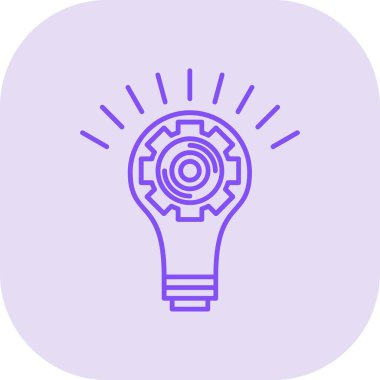 ampul simgesi vektör illüstrasyonu