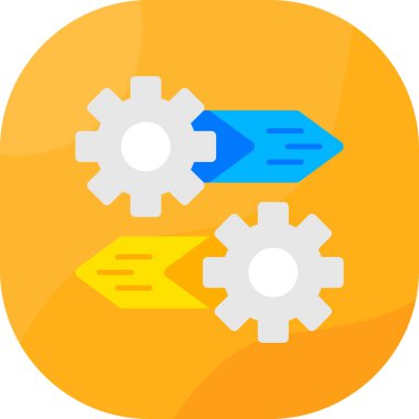 Ayarlama. Web simgesi basit illüstrasyon