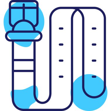 Modern b 'nin vektör illüstrasyonu eksik simgesi