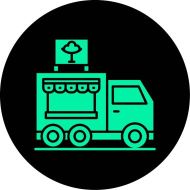 Gıda simgesinin vektör illüstrasyonu