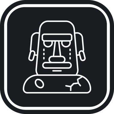 güzellik ve moda simgesi, vektör illüstrasyonu