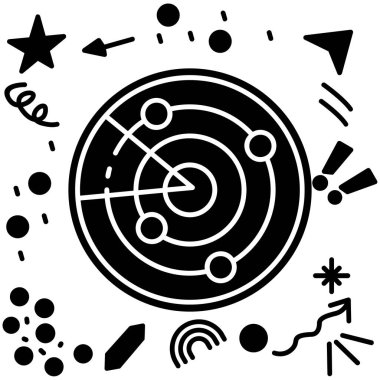 vektör içindeki hedef simge