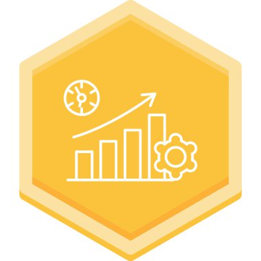 Modern iş simgesinin vektör illüstrasyonu