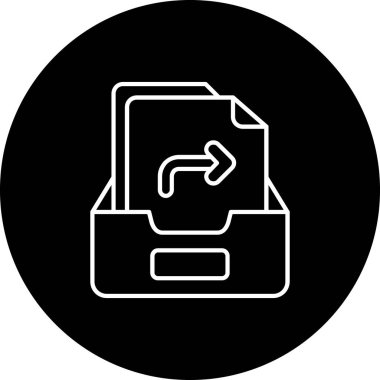 dizin simgesi vektör illüstrasyonu