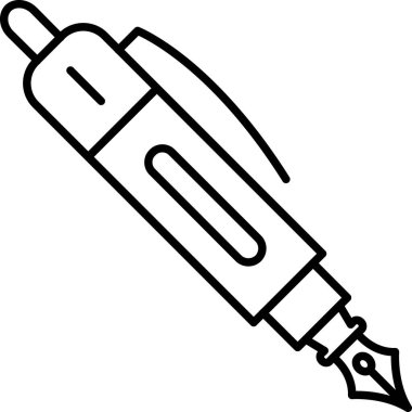 Taslak kategorisinde mürekkep kalem simgesi