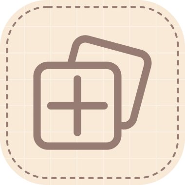 Modern b 'nin vektör illüstrasyonu ikon eksikliği hastanesi