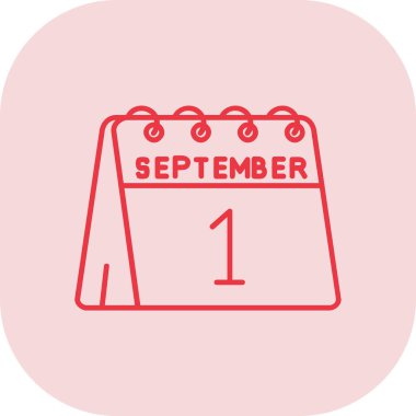 Randevusu olan bir takvim. vektör tasarımı.