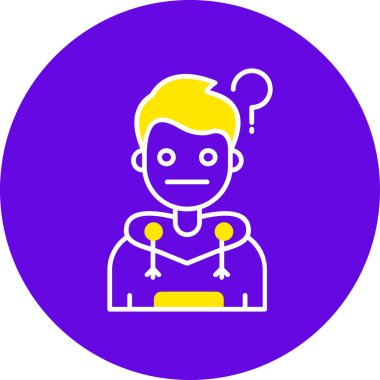 Evlat. Web simgesi basit illüstrasyon