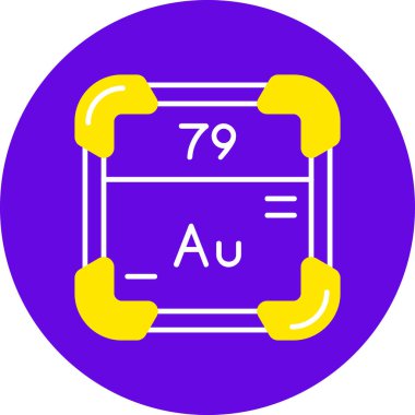 Bir harf simgesinin vektör illüstrasyonu