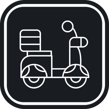 Bisiklet simgesi, basit tarzı