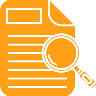 büyütme cam simgesi vektör illüstrasyon grafik tasarımı