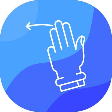 el simgesi vektör illüstrasyonu